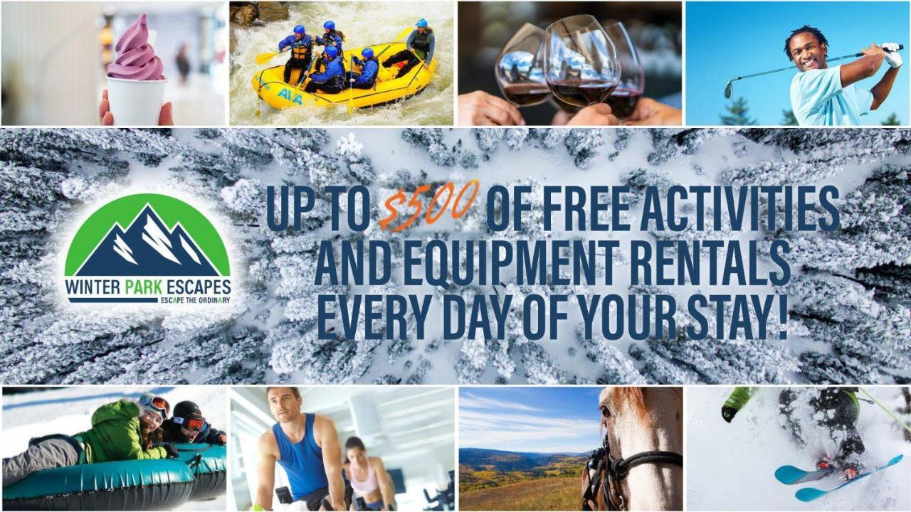 Ski In Ski Out Luxury Condo #4475 With Huge Hot Tub & Great Views - 500 Dollars Of Free Activities & Equipment Rentals Daily Winter Park Dış mekan fotoğraf